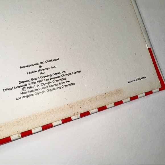 VINTAGE GAMES OF THE XXIIIRD OLYMPIAD LOS ANGELES 1984 OLYMPICS - Picture 4 of 5